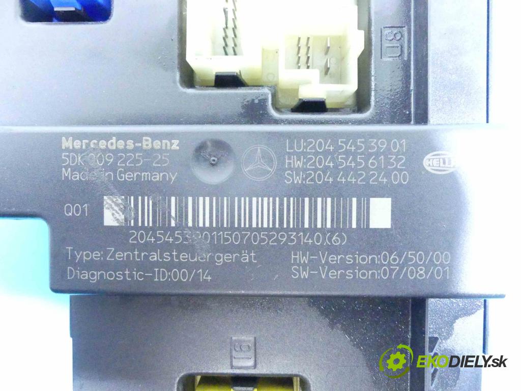 Mercedes C W204 2007-2014 2,2.0 cdi 170 hp automatic 125 kW 2148 cm3 4- modul řídící jednotka 5DK009225-25 (Ostatní)