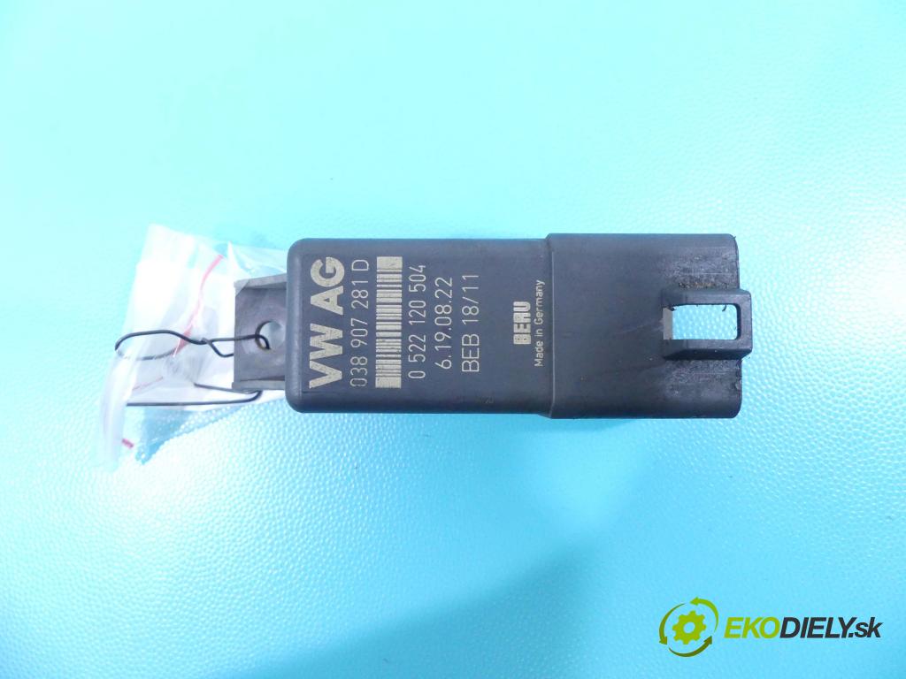 Vw Amarok 2010-2016 2.0 tdi 163 HP manual 120 kW 1968 cm3 5- Relé: 038907281D (Relé)