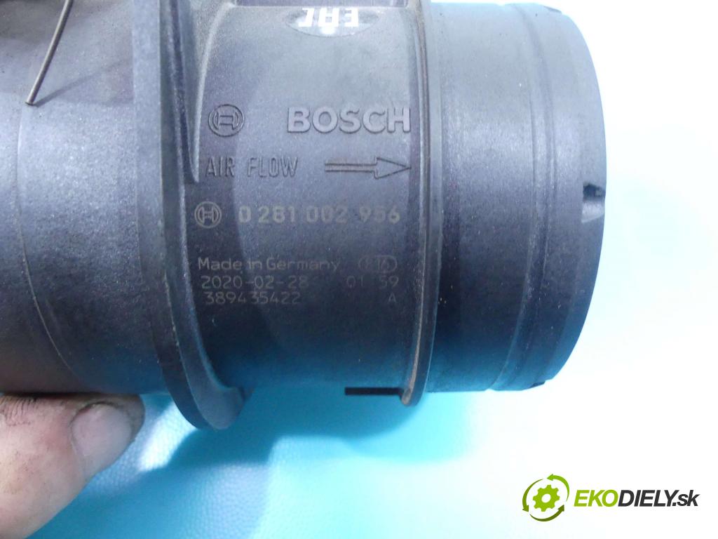 Vw Amarok 2010-2016 2.0 tdi 163 HP manual 120 kW 1968 cm3 5- průtokoměr: 0281002956 (Váhy vzduchu)