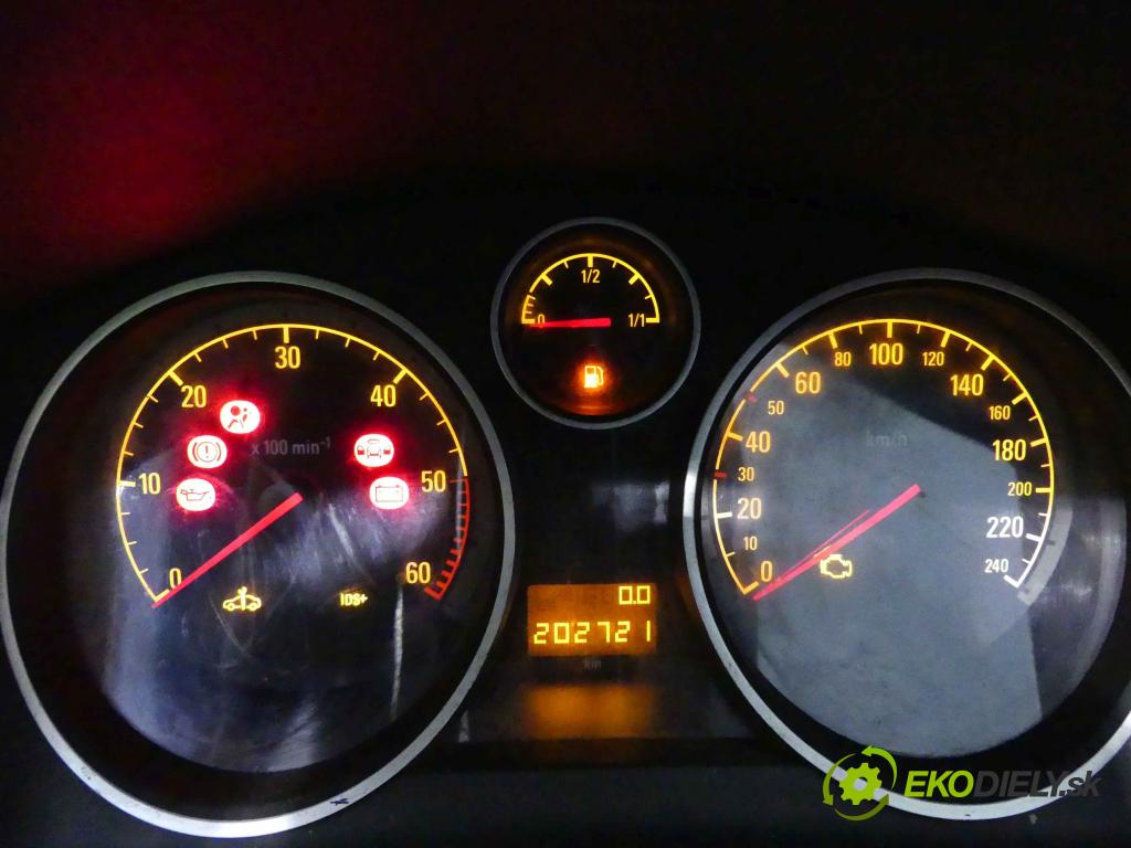Opel Astra III 2004-2014 1.9 cdti 150 HP manual 110 kW 1910 cm3 3- prístrojovka/ budíky 13267536 (Prístrojové dosky, displeje)