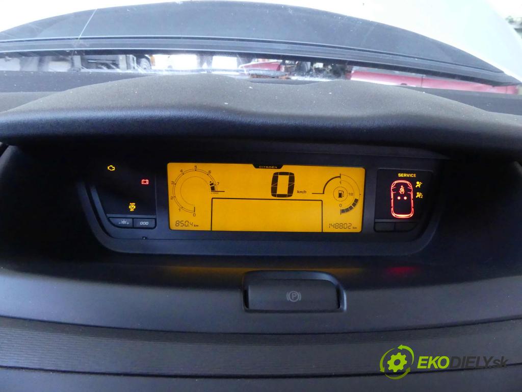 Citroen C4 Grand picasso 1.6 16v 120 HP manual 88 kW 1598 cm3 5- prístrojovka/ budíky 9666704280 (Prístrojové dosky, displeje)