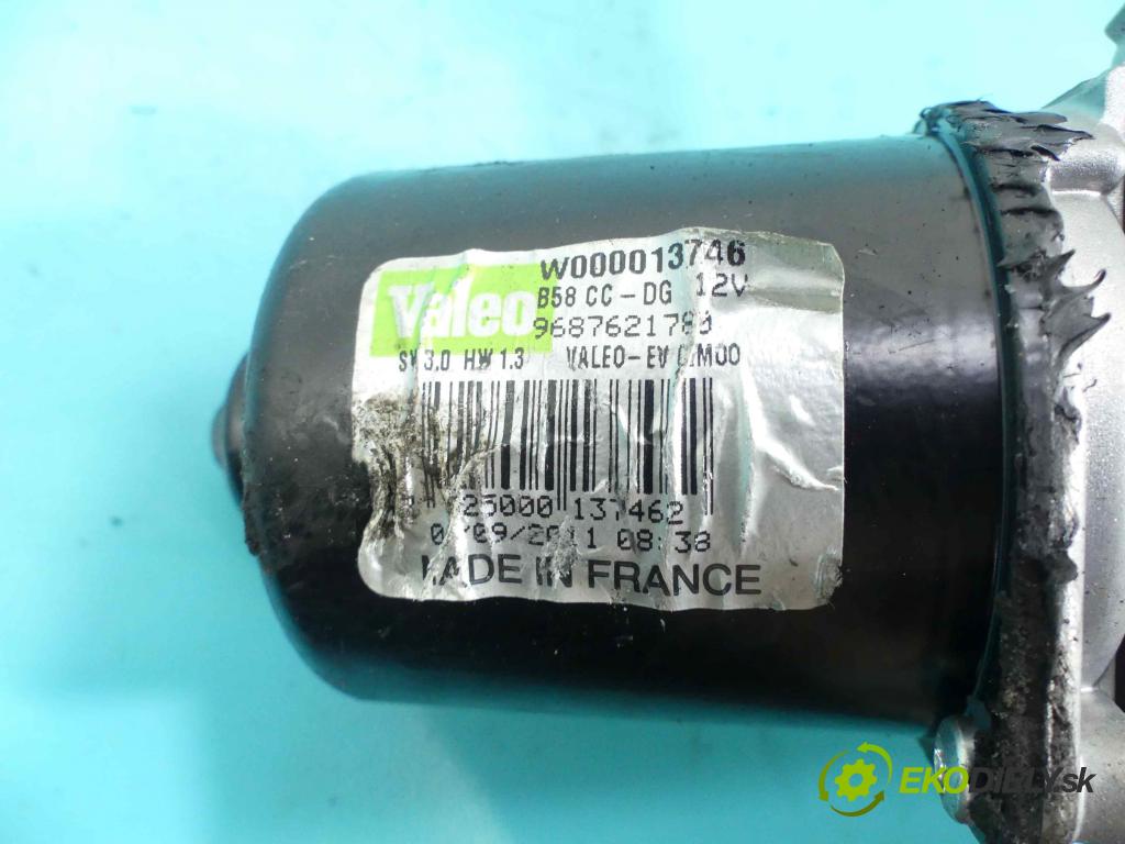 Citroen C4 Grand picasso 1.6 16v 120 HP manual 88 kW 1598 cm3 5- motor stieračov predné 9687621780