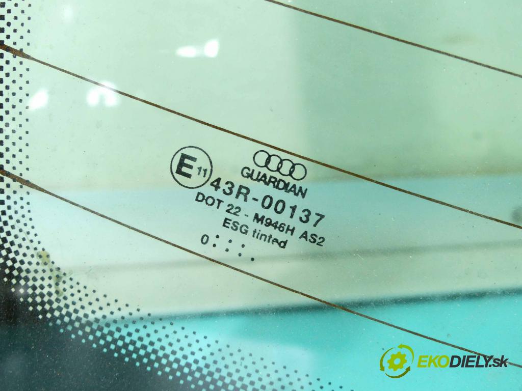 Audi A6 C5 1997-2004 2.5 tdi 179KM automatic 132 kW 2496 cm3 4- sklo zadní  (Okna zadní)