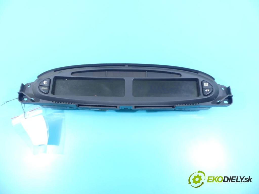 Citroen Xsara Picasso 1,8.0 16v 116 HP manual 85 kW 1749 cm3 5- prístrojovka/ budíky 9631710380 (Prístrojové dosky, displeje)