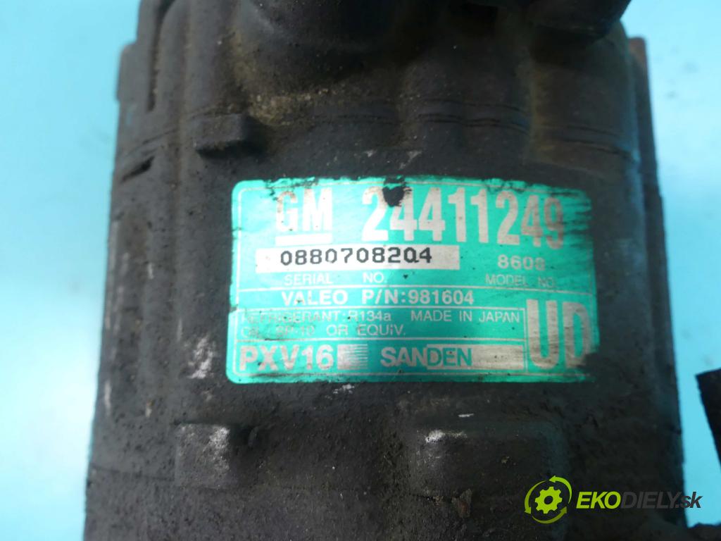 Saab 9-3 II 2002-2012 2.2 TiD 125 HP manual 92 kW 2171 cm3 4- čerpadlo klimatizácie 0880708204