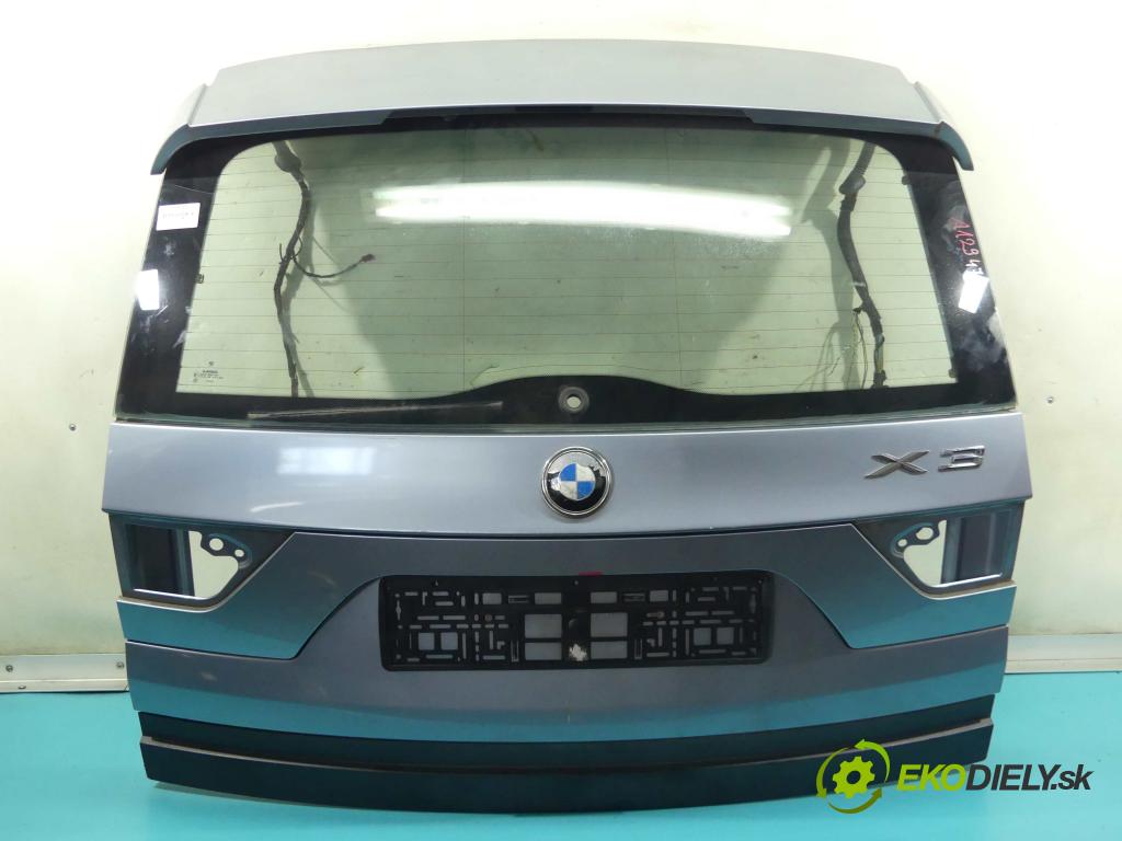 Bmw X3 E83 2003-2010 2.5 192 hp automatic 141 kW 2494 cm3 5- zadní kufrové dveře  (Zadní kapoty)