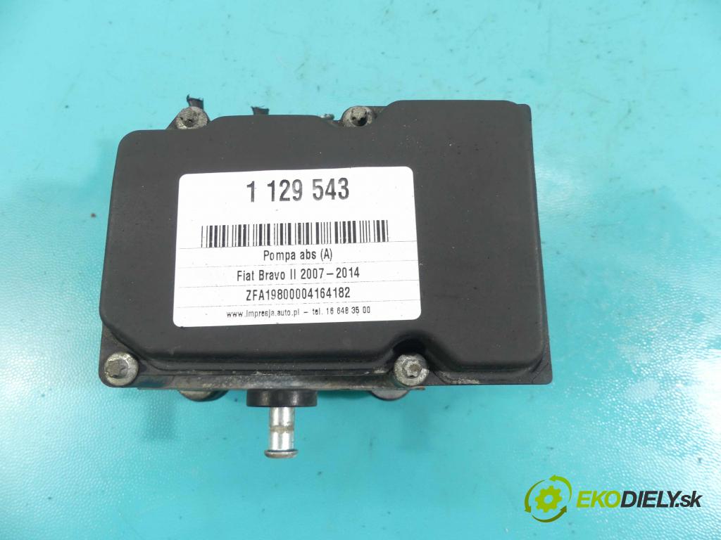 Fiat Bravo II 2007-2014 1.4 16v 90 HP manual 66 kW 1368 cm3 5- čerpadlo abs 0265800623 (Pumpy ABS)