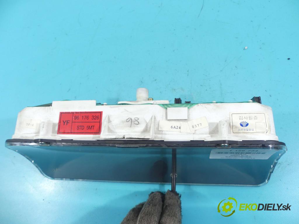 Daewoo Nexia 1.5 8v 75 HP manual 55 kW 1498 cm3 4- prístrojovka/ budíky 96176326 (Prístrojové dosky, displeje)