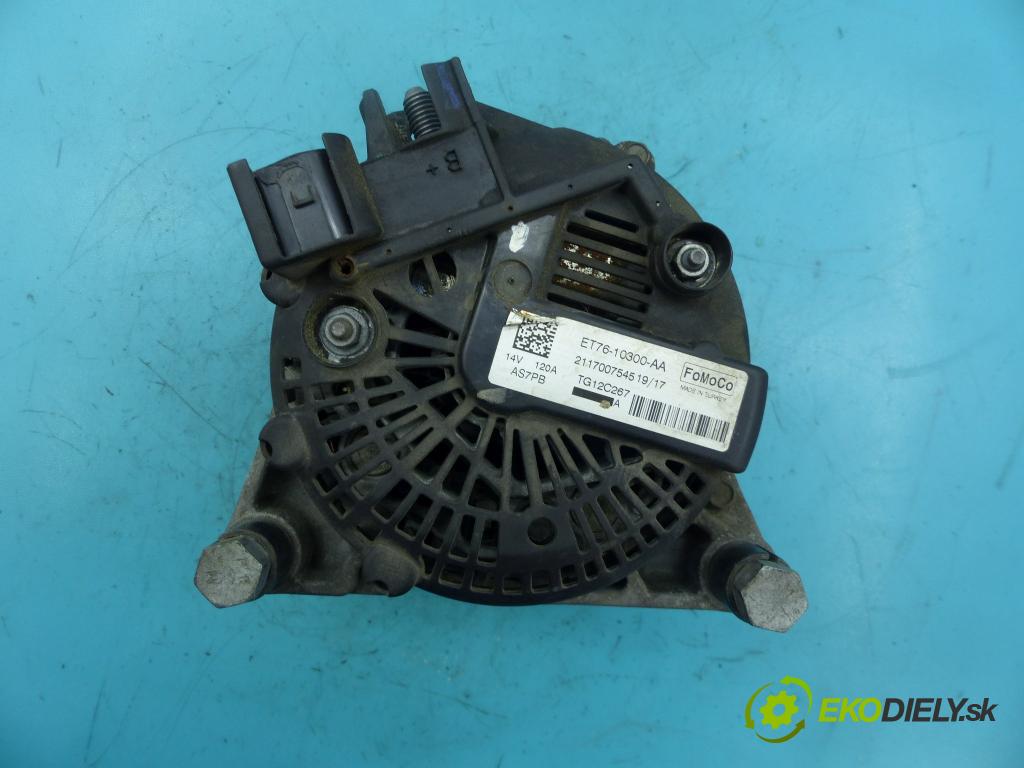Ford Transit Courier 2014- 1.5 tdci 75 HP manual 55 kW 1499 cm3 5- Alternator ET76-10300-AA (Alternátory)