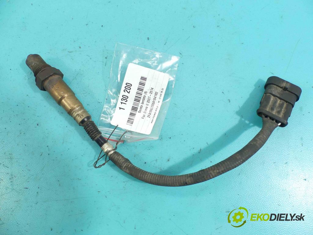 Fiat Bravo II 2007-2014 1.4 16v 90 HP manual 66 kW 1368 cm3 5- Sonda lambda 0258006206 (Lambda sondy)