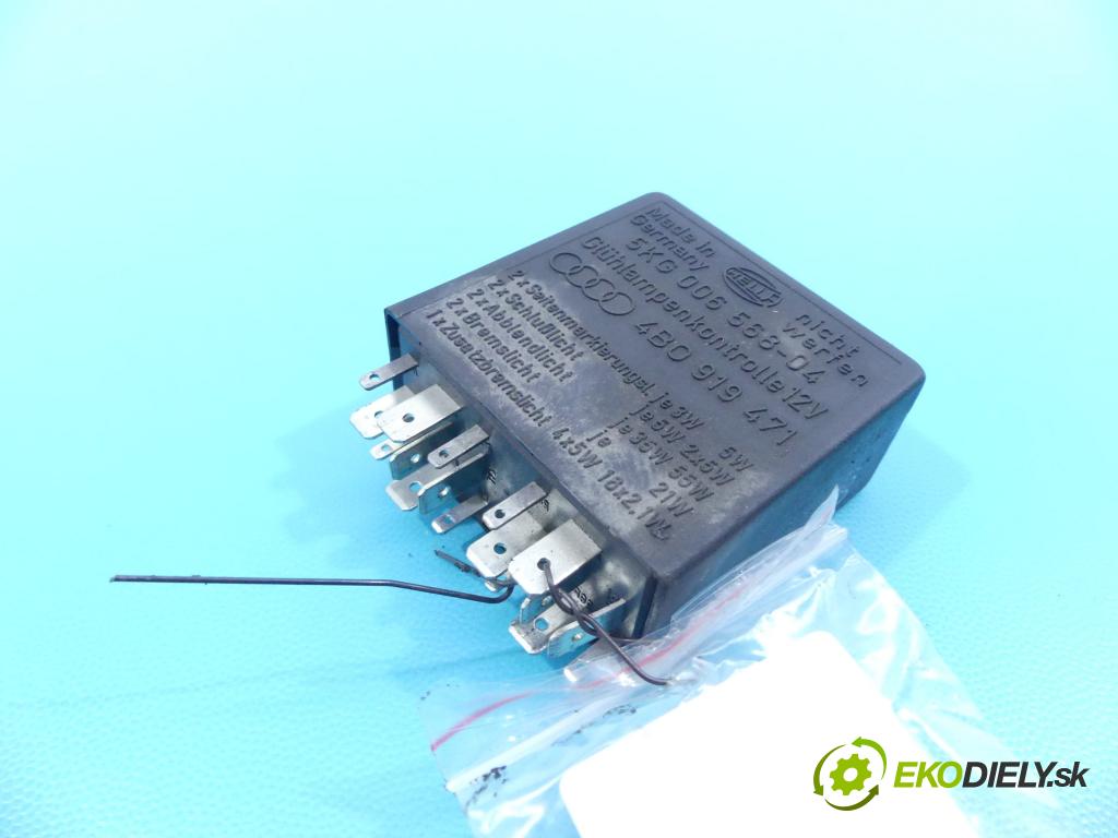 Audi A3 8L 1996-2003 1.8 20v 125 HP manual 92 kW 1781 cm3 3- Relé: 4B0919471 (Relé)