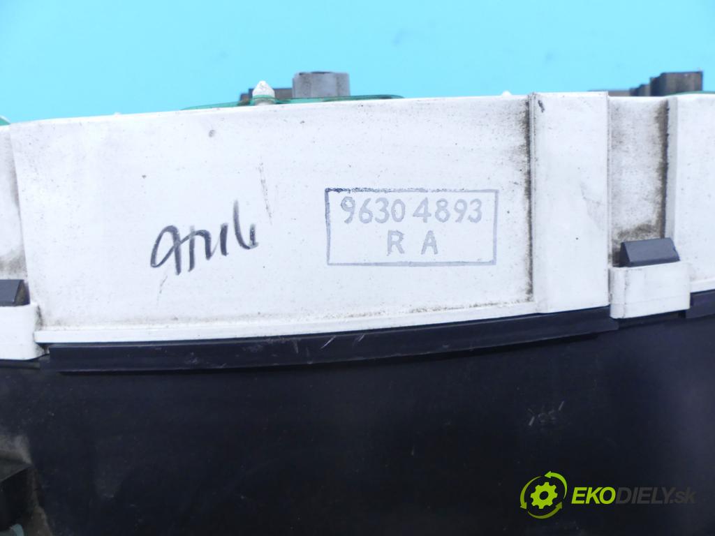 Daewoo Lanos 1.5 8v 86 HP manual 63 kW 1498 cm3 4- prístrojovka/ budíky 96304893 (Prístrojové dosky, displeje)