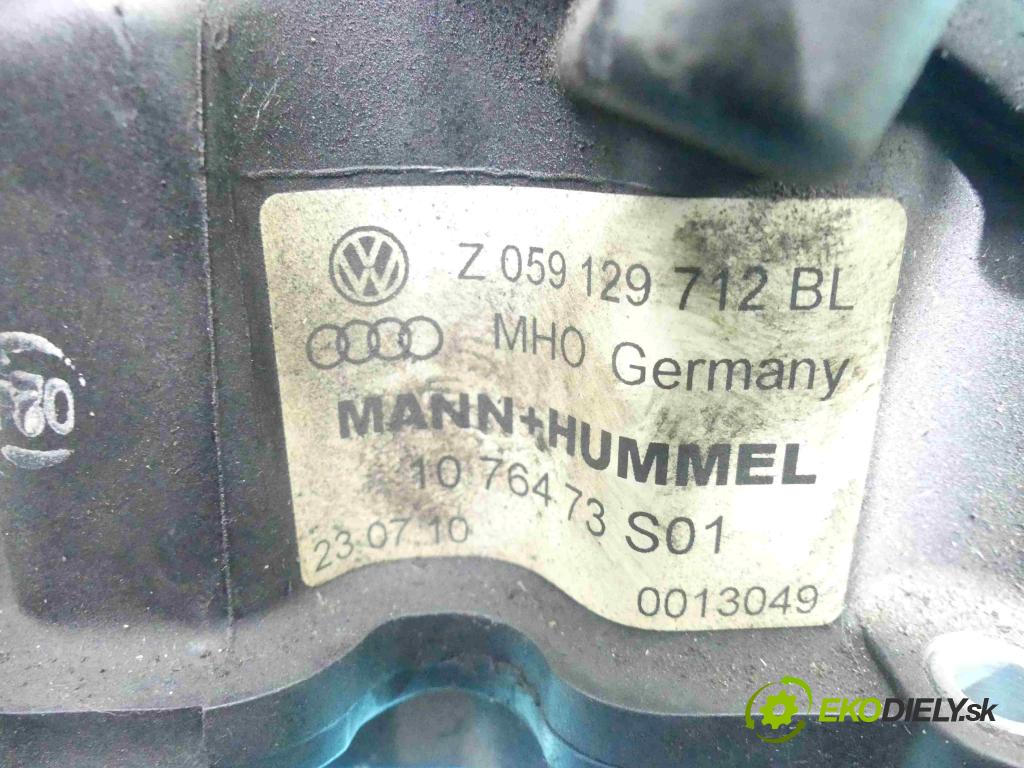 Audi A6 C6 2004-2011 3.0 tdi 232KM automatic 171 kW 2967 cm3 5- zvod nasávací 059129712BL (Sacie potrubia)