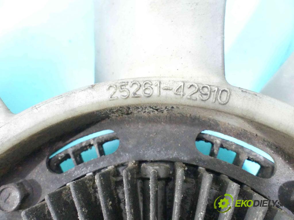 Kia Sorento I 2003-2009 2.5d 140 HP automatic 103 kW 2497 cm3 5- Ventilátor chladiča 25261-42910