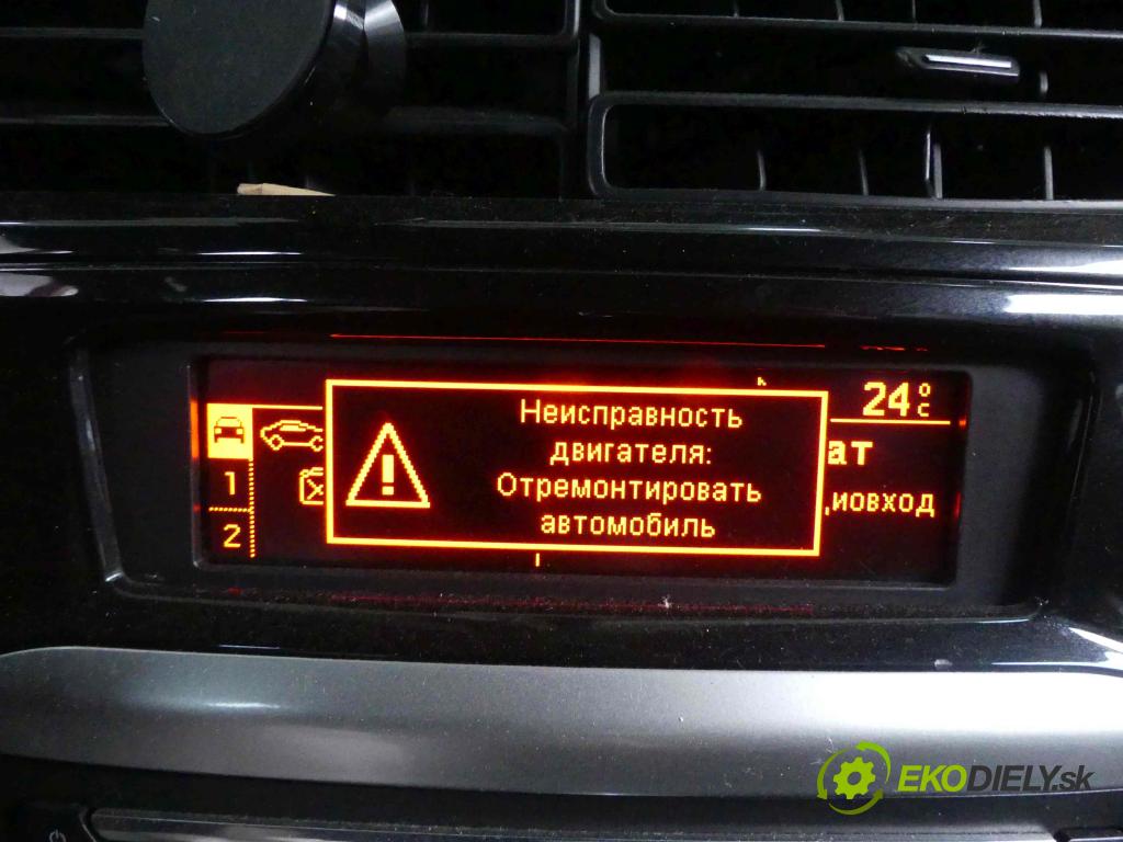 Peugeot 301 1.6 16v 116 HP manual 85 kW 1587 cm3 4- Zobrazit: 9813760080-00 (Prístrojové dosky, displeje)