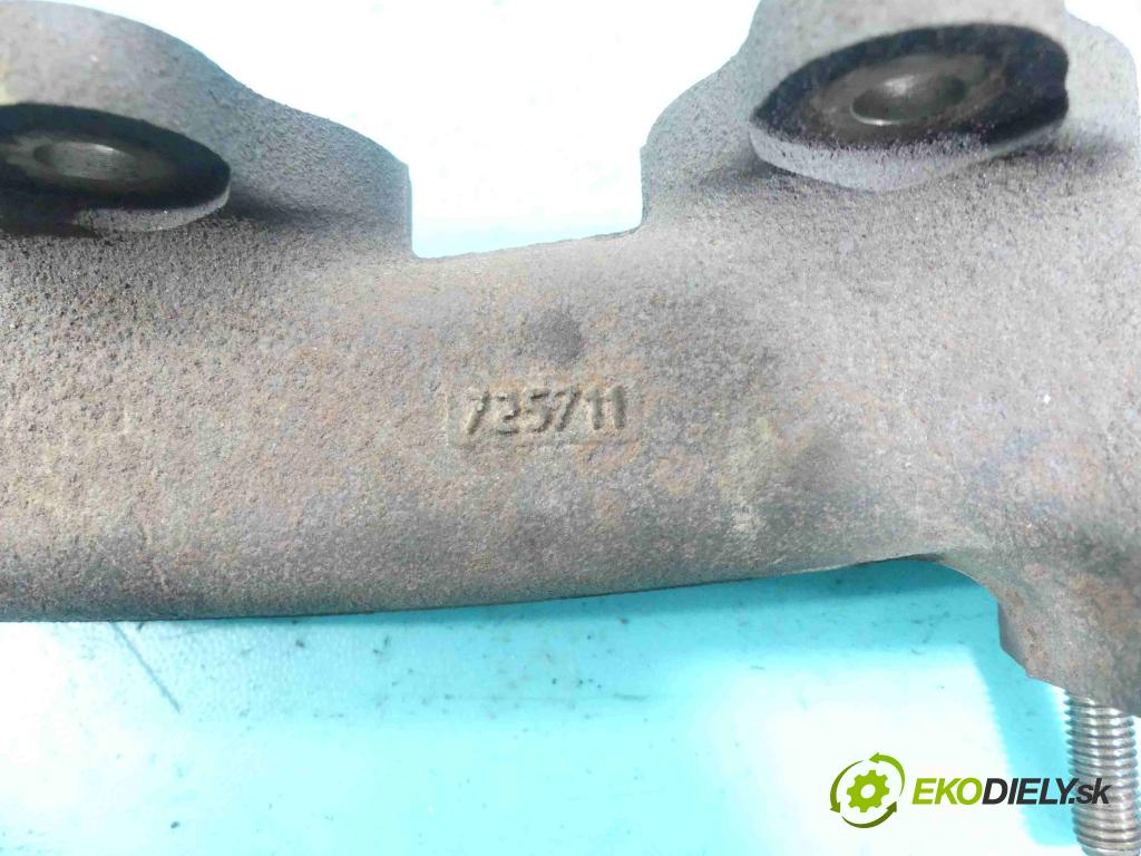 Ford Transit Courier 2014- 1.5 tdci 75 hp manual 55 kW 1499 cm3 5- potrubí výfuk  (Výfukové potrubí)