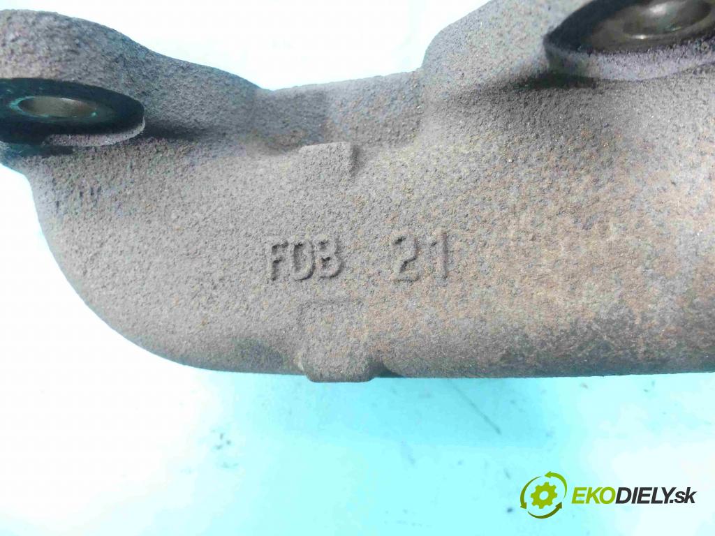 Ford Transit Courier 2014- 1.5 tdci 75 hp manual 55 kW 1499 cm3 5- potrubí výfuk  (Výfukové potrubí)