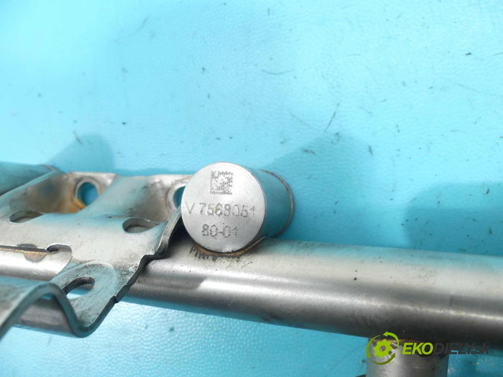 Peugeot 207 1.6 THP 150 HP manual 110 kW 1598 cm3 3- lišta vstrekovacia 756805180 (Vstrekovacie lišty)