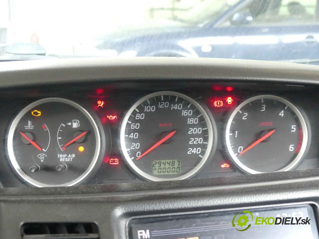 Nissan Primera P12 2001-2007 2.2 dci 139 HP manual 102 kW 2184 cm3 5- prístrojovka/ budíky  (Prístrojové dosky, displeje)