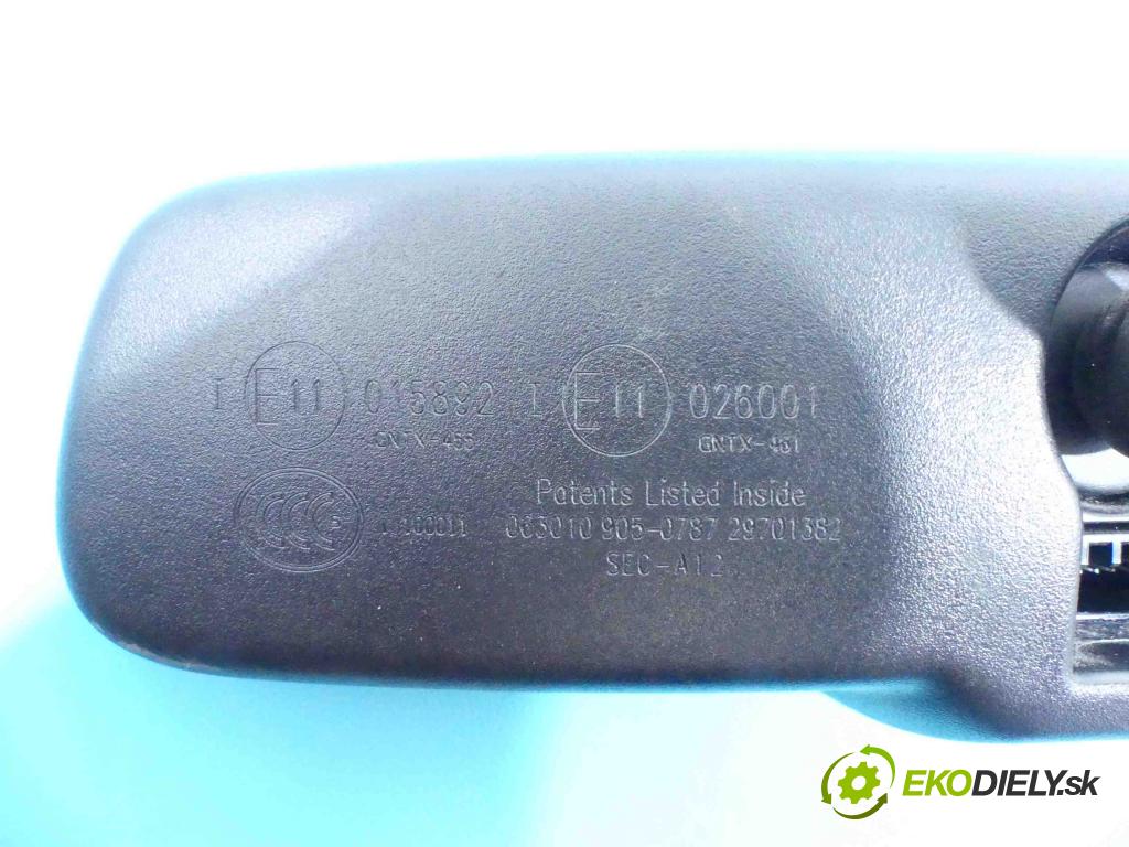 Honda Accord VIII 2008-2015 2.0 VTEC 156 hp manual 115 kW 1997 cm3 5- zpětné zrcátko vnitřní E11015892 (Světla vnitřní)