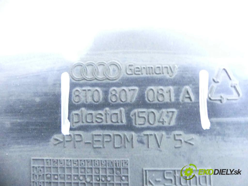 Audi A5 2007-2016 1.8 TFSI 170 HP manual 125 kW 1798 cm3 2- kryt plastická: 8T0807081A