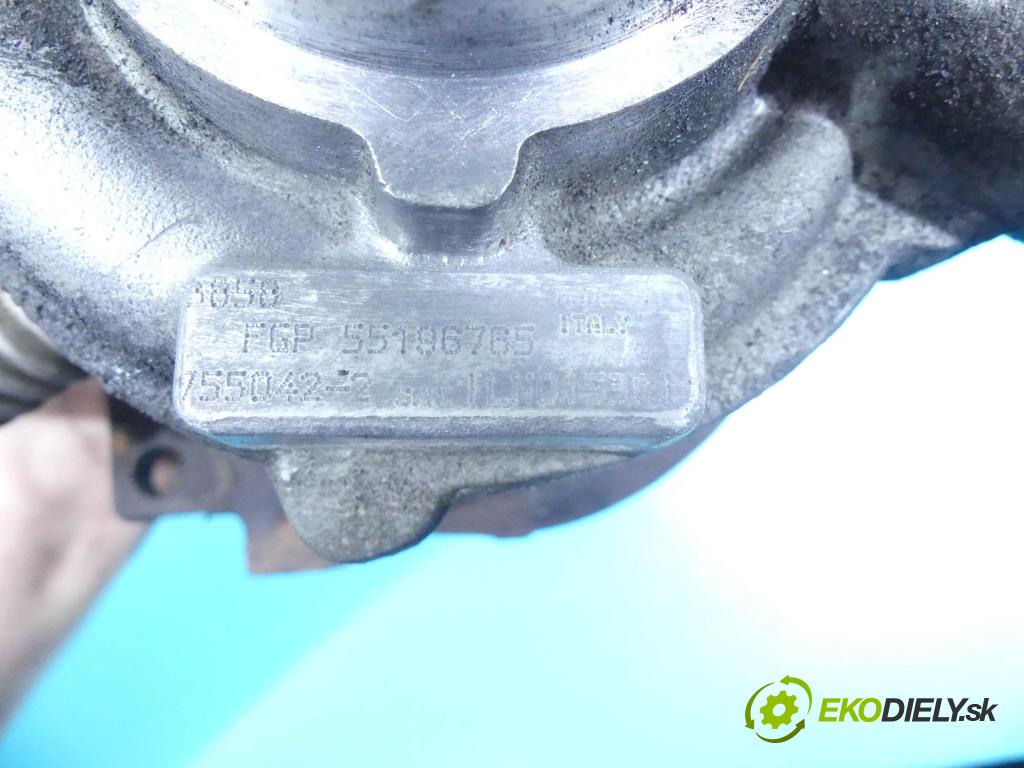 Opel Vectra C 2002-2008 1.9 cdti 120 HP manual 88 kW 1910 cm3 5- turbodúchadlo, turbo 755042-2 (Turbodúchadlá (kompletné))