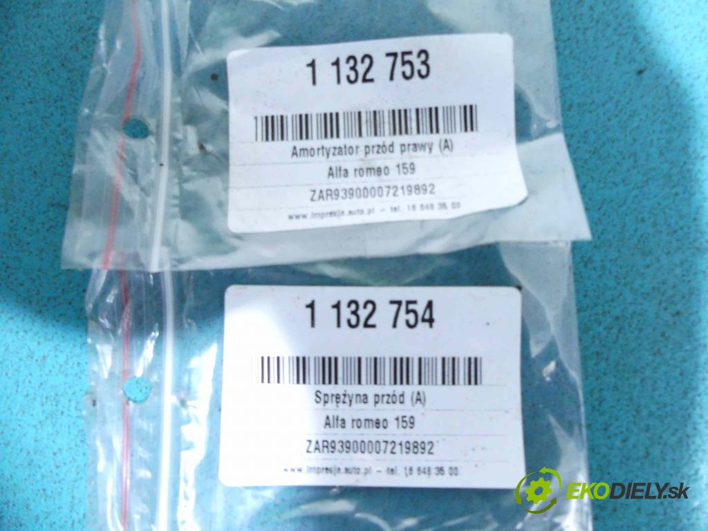 Alfa romeo 159 2.4 JTDm 209KM manual 154 kW 2387 cm3 4- pružina predné  (Ostatné)