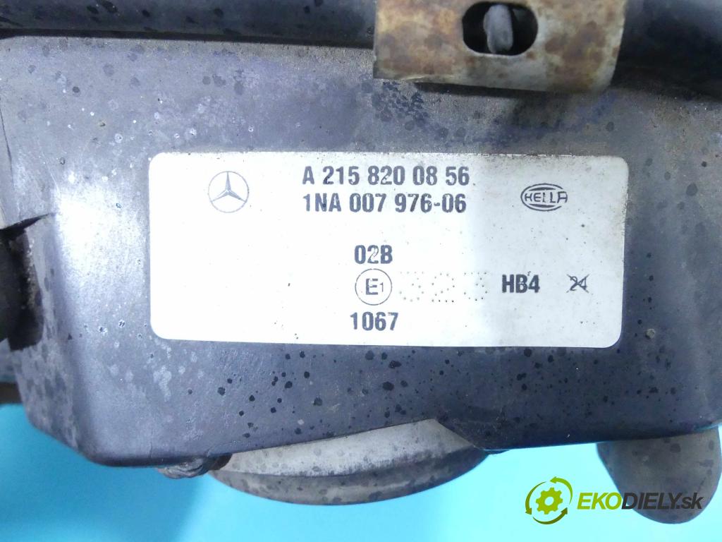 Mercedes C W203 2000-2007 1.8 kompresor 143 HP automatic 105 kW 1796 cm3 5- Halogen pravý A2158200856 (Ostatné)