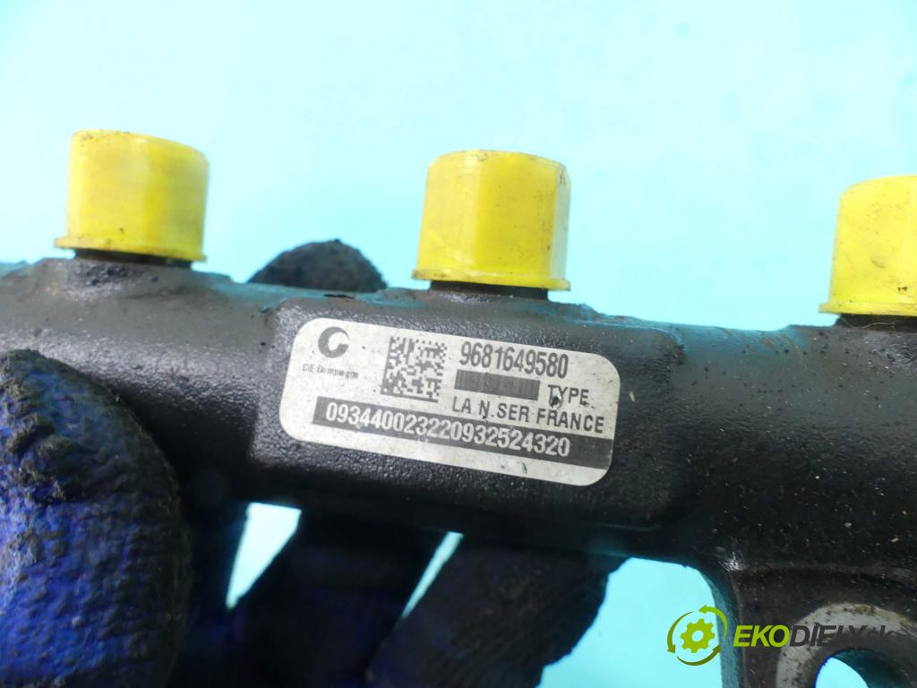 Ford Mondeo Mk4 2007-2014 2.0 tdci 140 HP manual 103 kW 1997 cm3 5- lišta vstrekovacia 9681649580 (Vstrekovacie lišty)