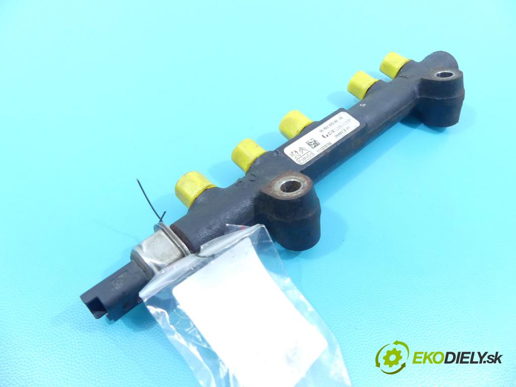 Ford Focus Mk3 2010-2018 1.6 tdci 95 HP manual 70 kW 1560 cm3 5- lišta vstrekovacia 9685297580-02 (Vstrekovacie lišty)