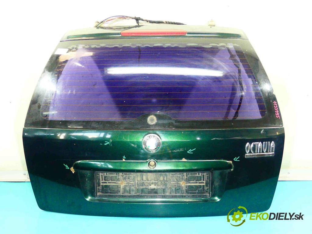 Skoda Octavia I 1996-2010 1.9 tdi 110 HP manual 81 kW 1896 cm3 5- zadna kufor  (Zadné kapoty)
