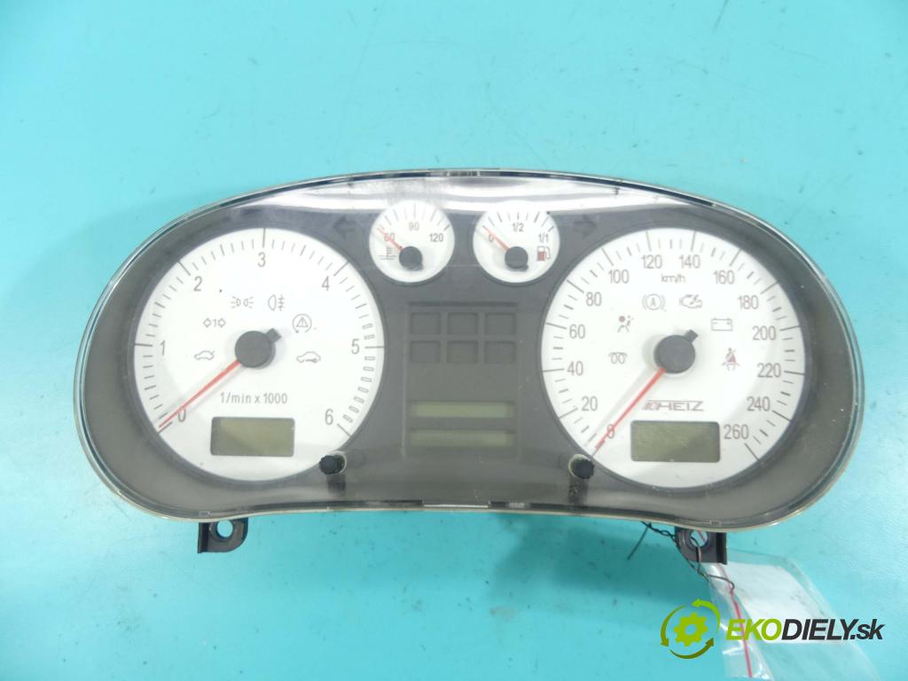 Seat Toledo II 1998-2004 1.9 tdi 110 HP manual 81 kW 1896 cm3 4- prístrojovka/ budíky 1M0919272C (Prístrojové dosky, displeje)