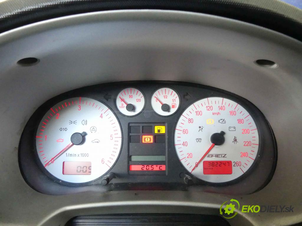 Seat Toledo II 1998-2004 1.9 tdi 110 HP manual 81 kW 1896 cm3 4- prístrojovka/ budíky 1M0919272C (Prístrojové dosky, displeje)