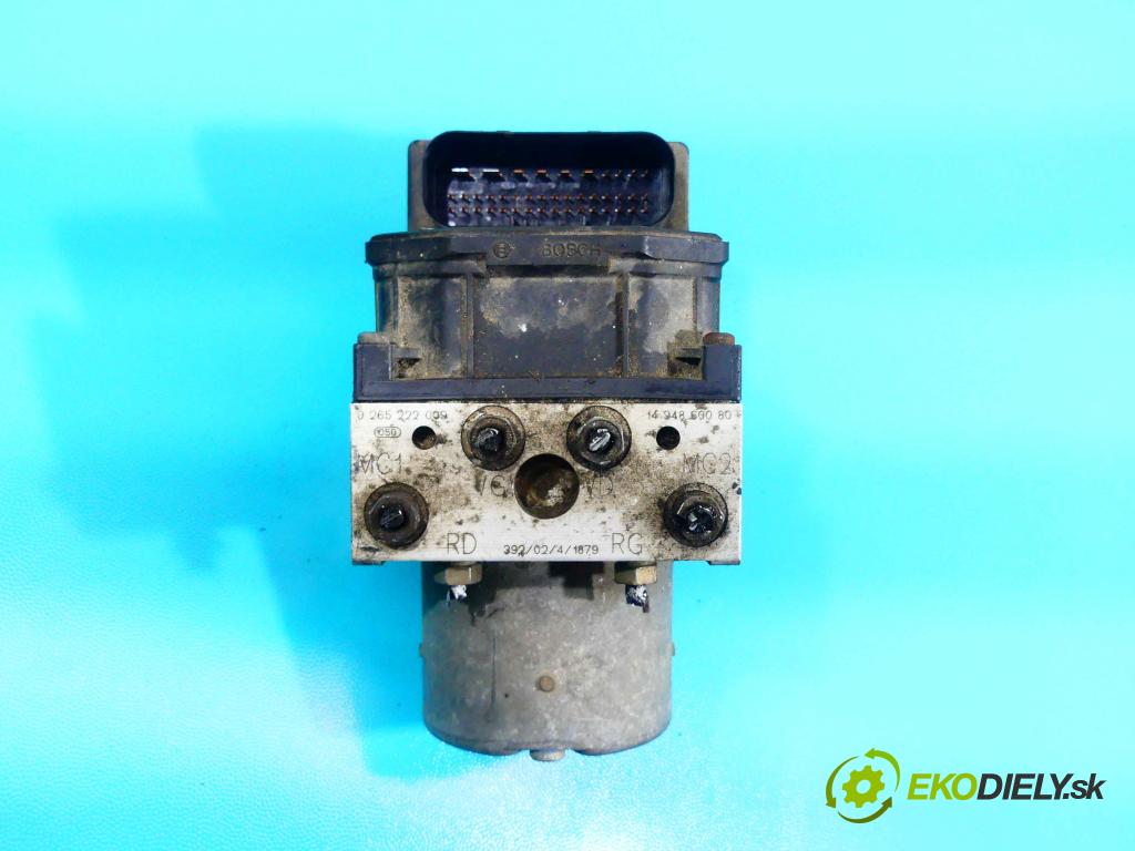 Citroen C8 2002-2014 2.0 hdi 107 HP manual 79 kW 1997 cm3 5- čerpadlo abs 0265222009 (Pumpy ABS)