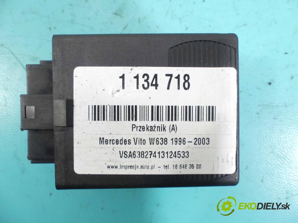 Mercedes Vito W638 1996-2003 2.3 TD 98 HP manual 72 kW 2299 cm3 5- Relé: 0165452632 (Relé)