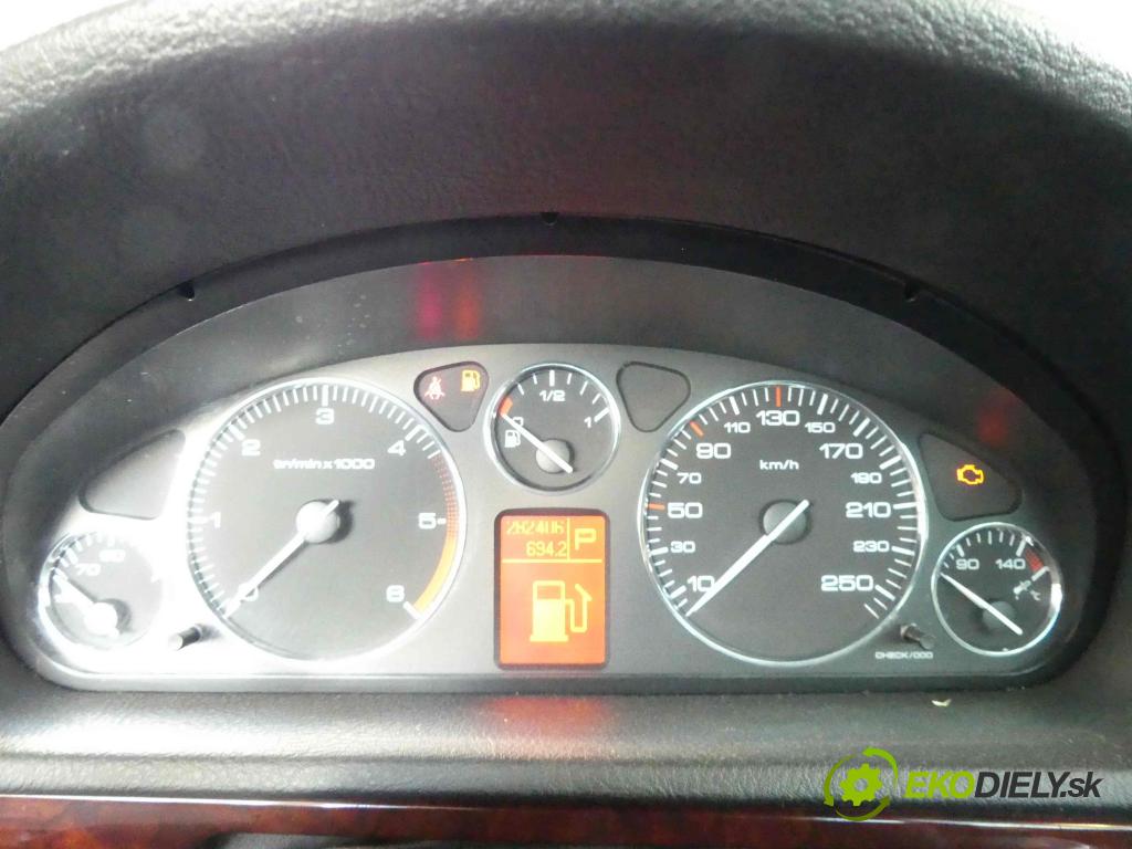 Peugeot 407 2.0 HDi 136 HP automatic 100 kW 1997 cm3 5- prístrojovka/ budíky 9646283280 (Prístrojové dosky, displeje)