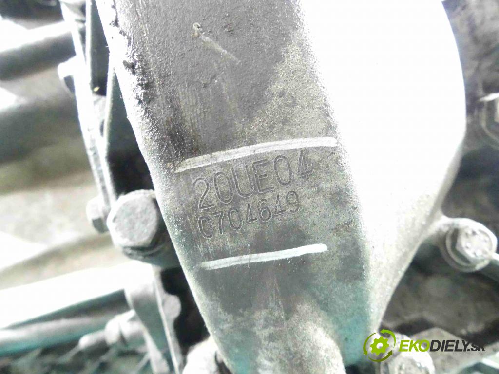 Peugeot 607 2.2 16v 160 HP manual 118 kW 2231 cm3 4- prevodovka stupeň,rýchlosť manual 20UE04