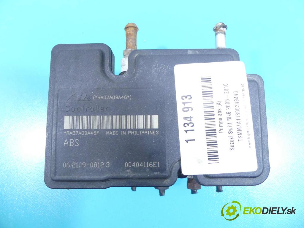 Suzuki Swift Mk6 2005-2010 1.3 16v 92 HP automatic 68 kW 1328 cm3 3- čerpadlo abs 062109-08123 (Pumpy ABS)