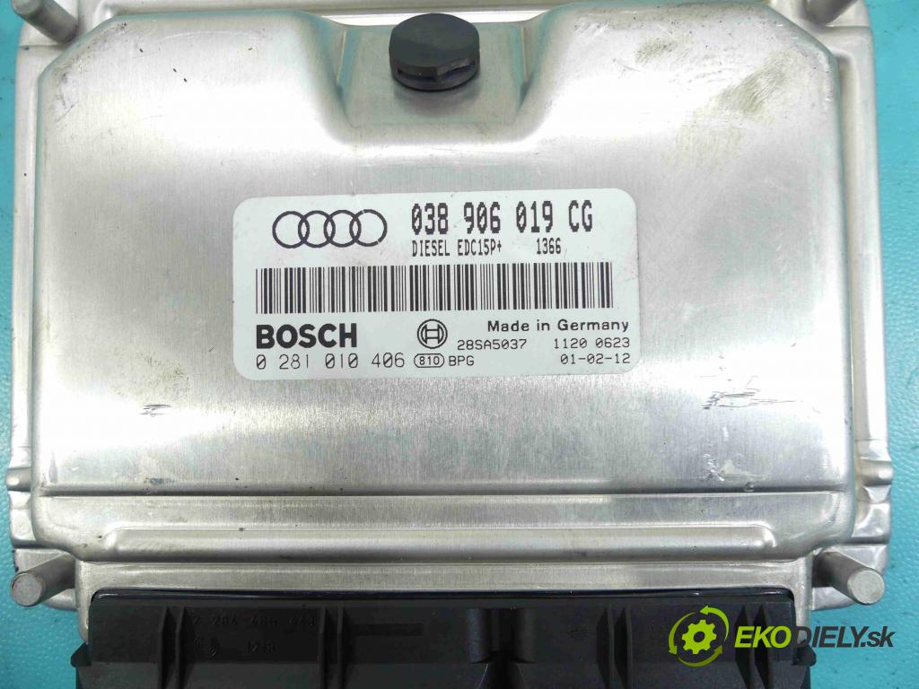 Audi A4 B6 2000-2004 1.9 tdi 131 HP manual 96 kW 1896 cm3 4- Jednotka riadiaca 038906019CG