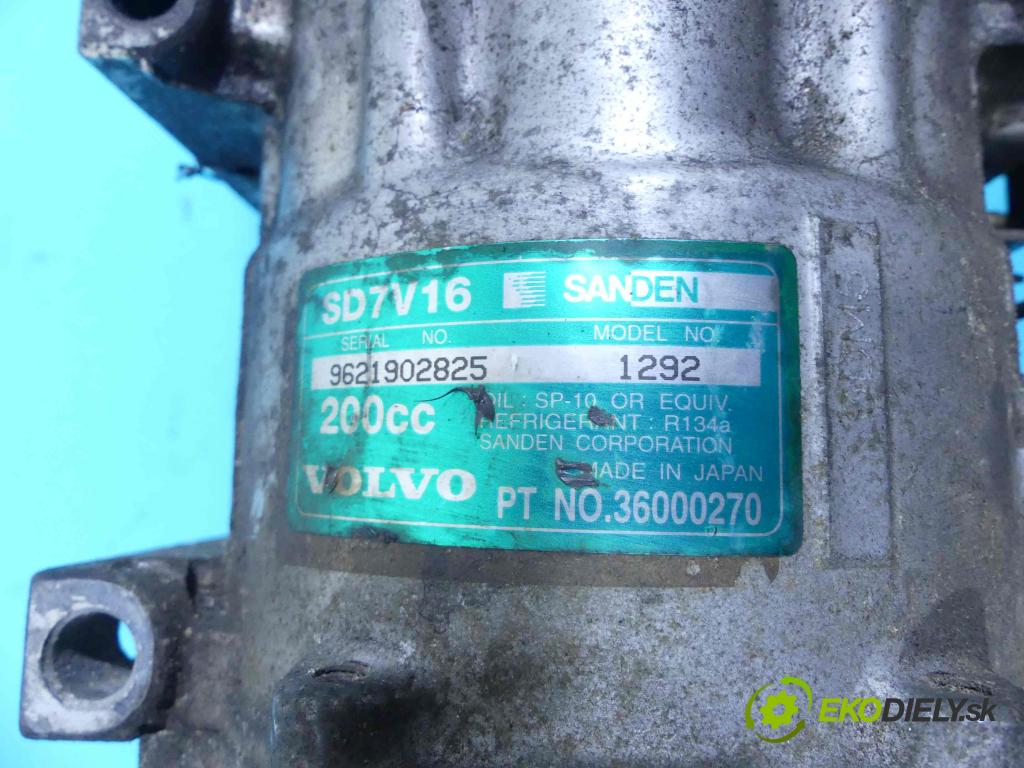 Volvo V50 2.0d 136 HP manual 100 kW 1997 cm3 5- čerpadlo klimatizácie 9621902825