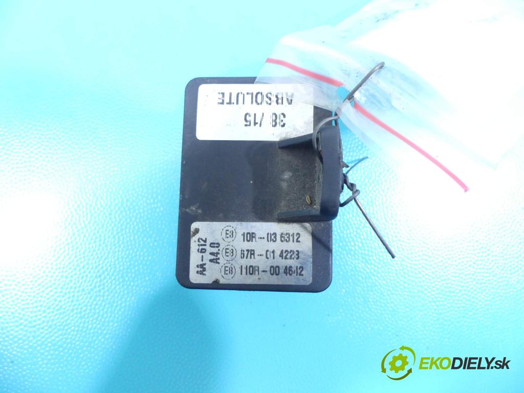 Opel Zafira A 1999-2005 1.8 16v 125 hp manual 92 kW 1796 cm3 5- snímač tlaku 10R-036312 (Snímače tlaku)