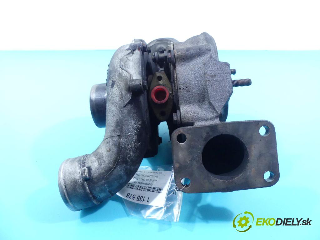 Audi A6 C5 1997-2004 2.5 tdi 150 HP manual 110 kW 2496 cm3 5- turbodúchadlo, turbo 059145701G (Turbodúchadlá (kompletné))