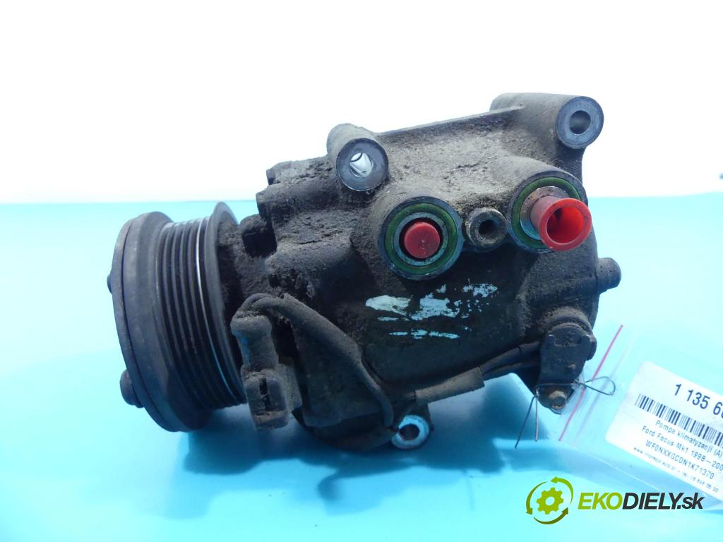 Ford Focus Mk1 1998-2004 1.6 16v 101 HP manual 74 kW 1596 cm3 5- čerpadlo klimatizácie