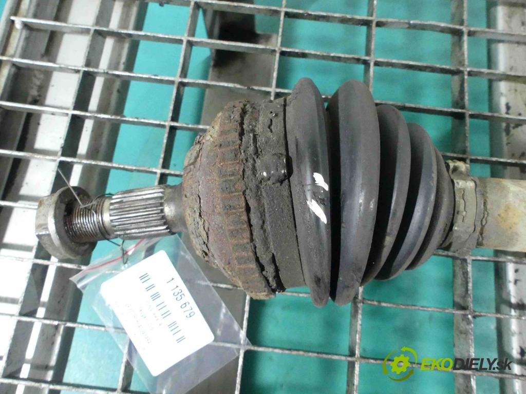 Peugeot 206 2.0 16v 135 HP manual 99 kW 1997 cm3 3- poloos ľavé  (Poloosy)