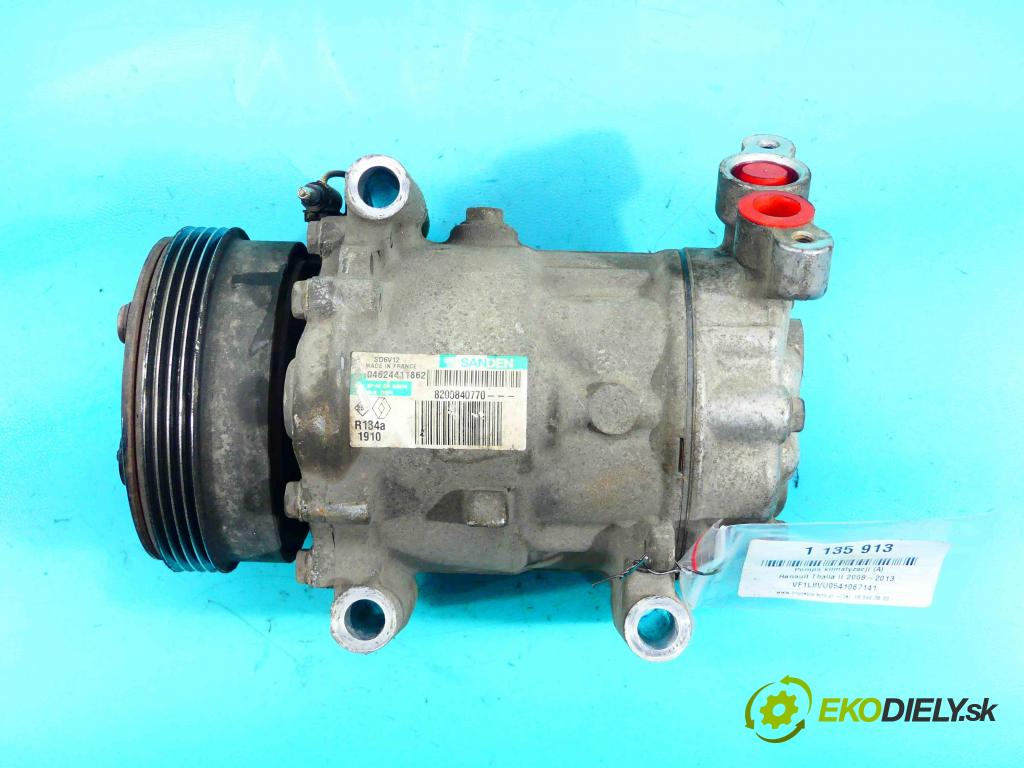 Renault Thalia II 2008-2013 1,2.0 16v 75 HP manual 55 kW 1149 cm3 4- čerpadlo klimatizácie 8200840770