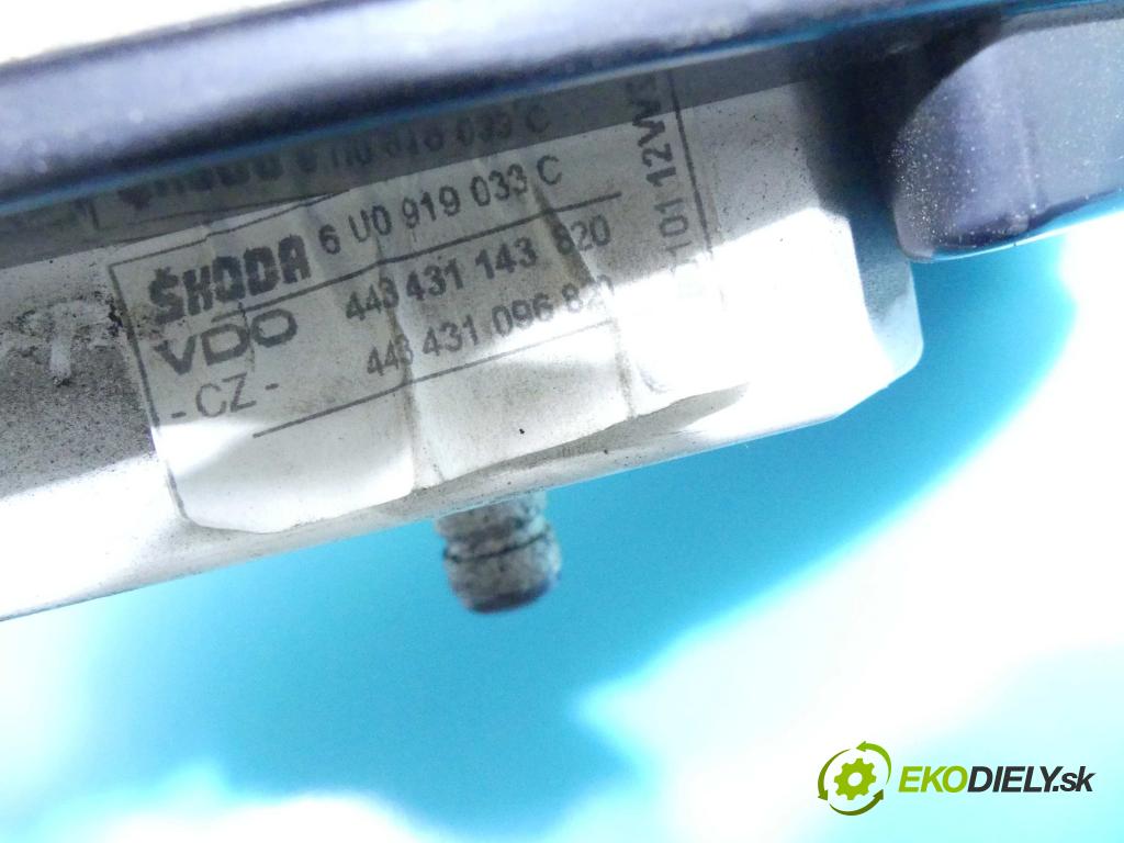 Skoda Felicia 1.9d 64 HP manual 47 kW 1896 cm3 5- prístrojovka/ budíky 6U0919033C (Prístrojové dosky, displeje)