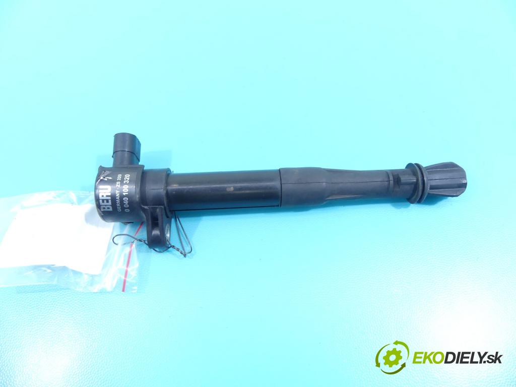 Fiat Stilo 1.6 16v 103 HP manual 76 kW 1596 cm3 3- cievka zapaľovacia 0040100320 (Zapaľovacie cievky, moduly)