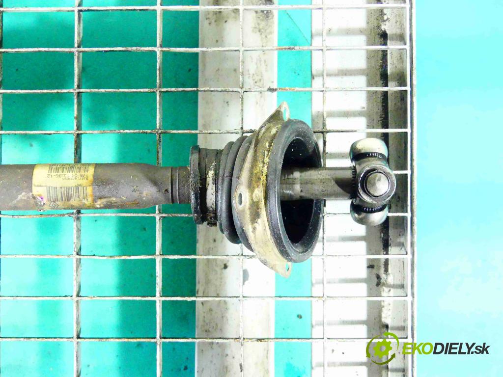 Renault Laguna II 2001-2007 1.9 dci 101 HP manual 74 kW 1870 cm3 5- poloos ľavé  (Poloosy)