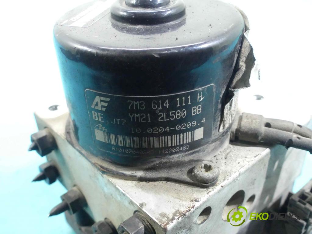 Seat Alhambra I 1996-2010 1.9 tdi 116 HP manual 85 kW 1896 cm3 5- čerpadlo abs 1J0907379P (Pumpy ABS)