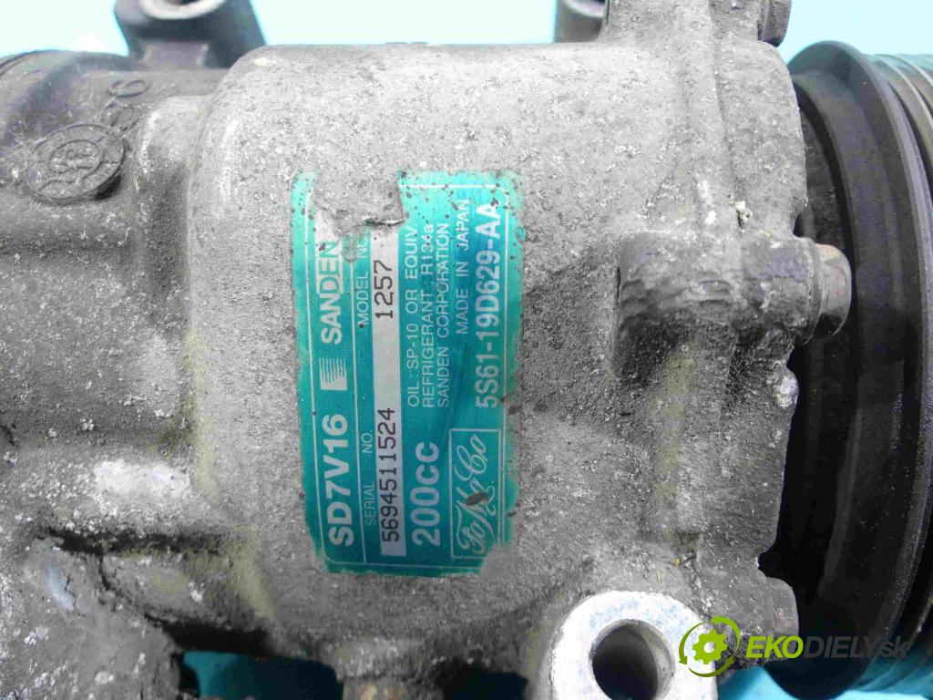Ford Fiesta Mk6 2002-2008 1.6 tdci 90 HP manual 66 kW 1560 cm3 3- čerpadlo klimatizácie 5S61-19D629-AA